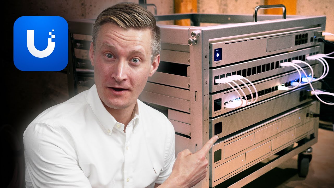 Building my DREAM smart home rack with Wi-Fi 7 + 10GbE - YouTube