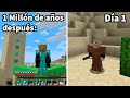 Sobreviví 1 Millón de años en Minecraft pero Solo en el Desierto