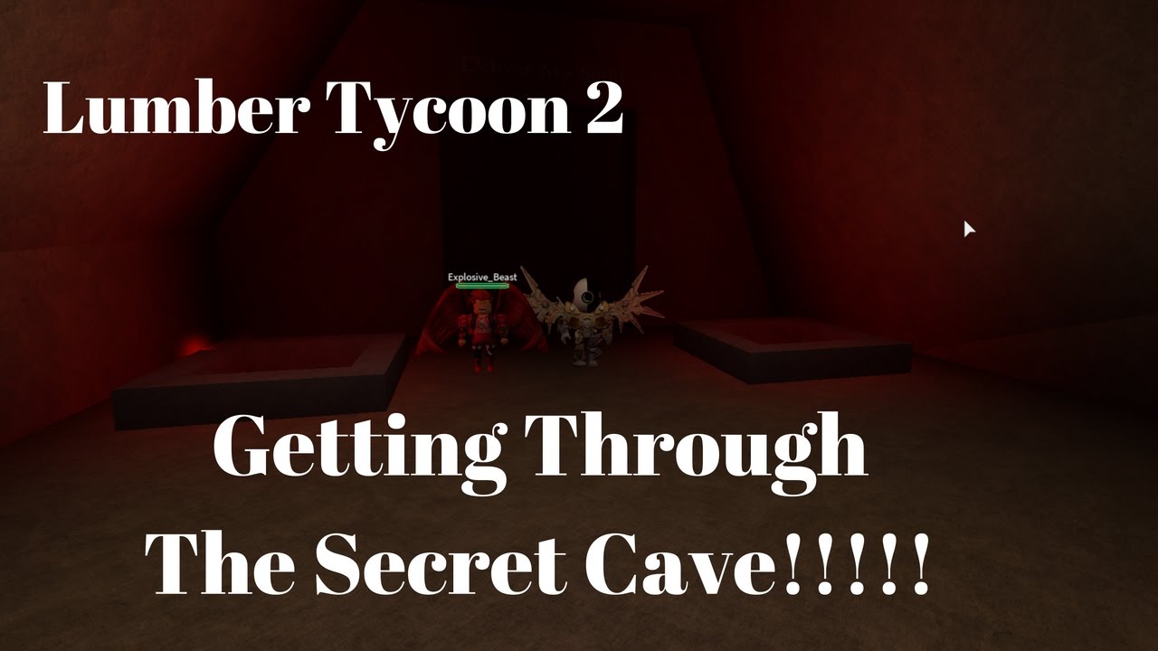 Getting Through The Secret Cave Lumber Tycoon 2 Youtube - roblox lumber tycoon 2 what is inside the secret water cave