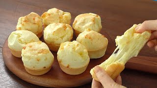 Chewy, Gluten Free Cheese Bread Recipe :: The video is short, right? It's really easy