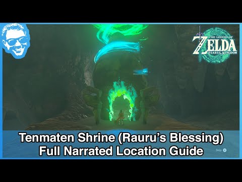 Tenmaten Shrine (Rauru's Blessing) - Full Narrated Location Guide - Tears of the Kingdom