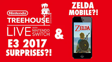Nintendo Teases Surprises for Treehouse Live E3! Zelda Mobile Game on the way?!