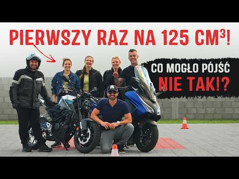 ZERO experience! We put them on 125s 😳 How to learn to ride?