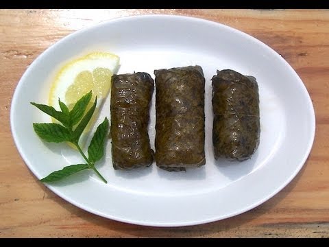 วีดีโอ: อาร์เมเนีย Dolma ในใบองุ่น: สูตรภาพทีละขั้นตอนสำหรับการเตรียมง่าย