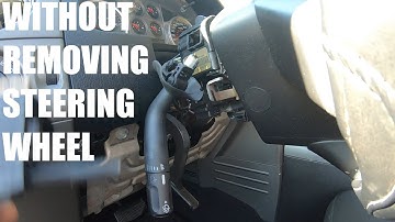 How To Replace The Turn Signal Switch On A 2008 Ford F150
