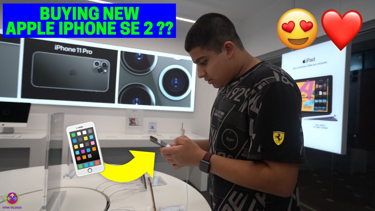 Buying the New Apple iPhone SE 2        
