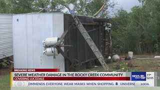 Lucedale weather damage