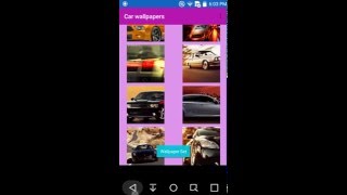 cars wallpapers Applications by Wallpix screenshot 1