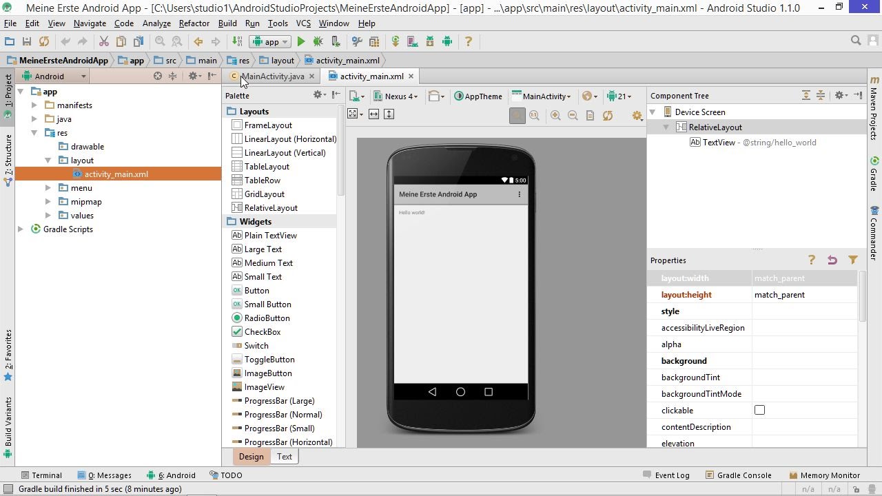 Android 5 Apps Entwickeln Mit Android Studio Pdf Android Studio im Überblick | Apps entwickeln für Android 5 – Das