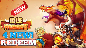 ⚠️4 NEW ⚠️IDLE HEROES REDEEM CODES NOVEMBER 2025 - IDLE HEROES REDEEM CODES 2025 ALL WORKING 100%