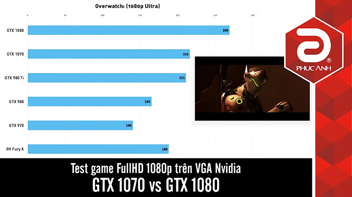 So sánh cạc nvda gtx1070 và asus gtx 1070 năm 2024