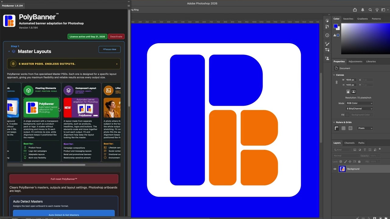 PolyBanner Tutorial 1 thumbnail: The PolyBanner Interface