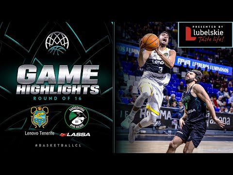 Lenovo Tenerife v Darüssafaka | Round of 16 Week 6 | Highlights - Basketball Champions League 22/23