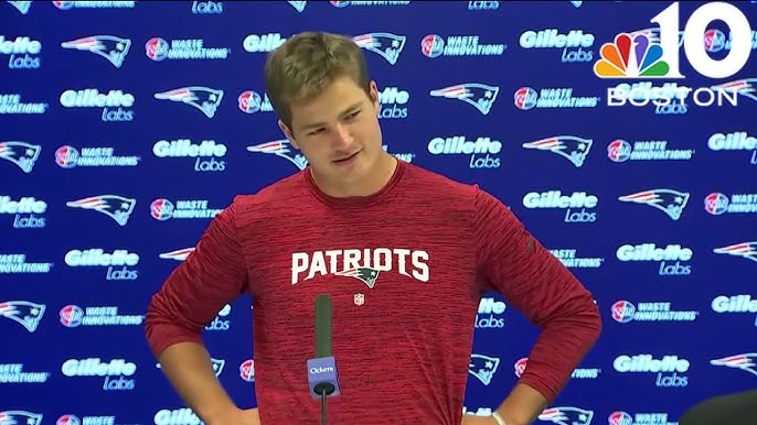 Drake Maye speaks | Hear from Pats new No. 1 QB, plus analysis - YouTube