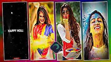 Happy Holi Status Video Editing Alight Motion | Holi Special Editing | PK Workcity
