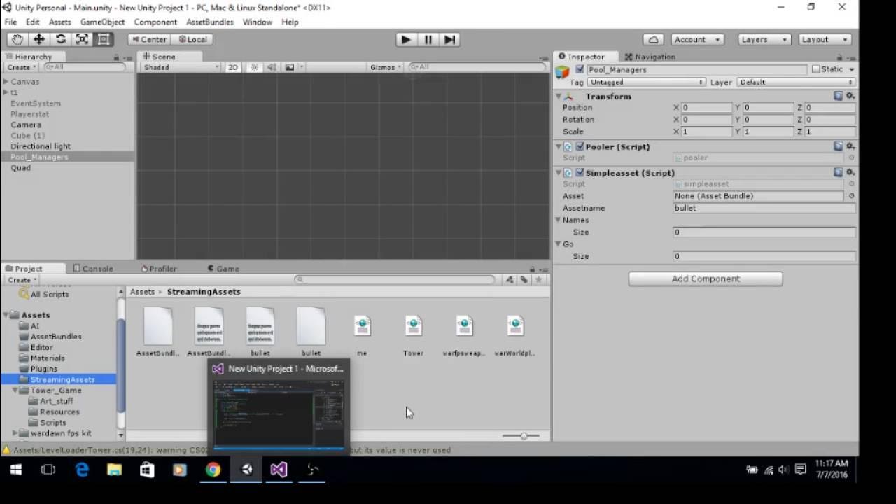 Unity 5 Tutorial Using Asset Bundles for content - YouTube