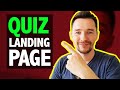 How to Create a Quiz Landing Page and Promote Clickbank Products