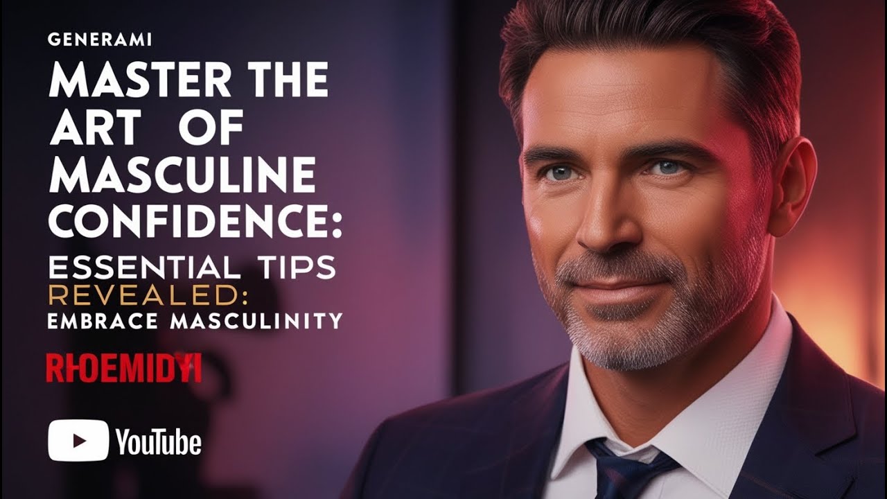 Master the Art of Masculine Confidence Essential Tips Revealed