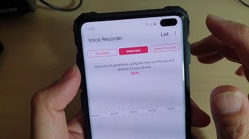 Galaxy S10 / S10+: How to Change Voice Recorder Audio Quality