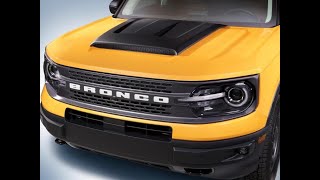 FORD BRONCO SPORT HOOD SCOOP IS AN OFFICIAL ACCESSORY, BUT IT’S FAKE
