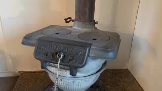 How to use a pot belly stove fire