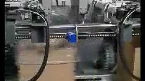 Automatic empty box carton bag inserting machine bag in box carton customized equipment