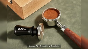 IKAPE V3 Espresso Tamper Premium Barista Coffee with Calibrated Spring Loaded for Consistent Espress