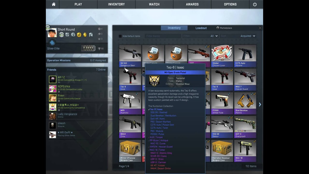 CS:GO Trade up Contract Light Blue to Blue - YouTube