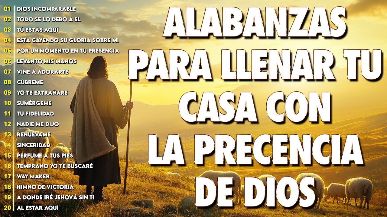 TOP 60 CANCIONES CRISTIANAS QUE LLENARÁN TU ALMA DE BENDICIONES ✝️ HERMOSAS ALABANZAS CRISTIANAS ✝️