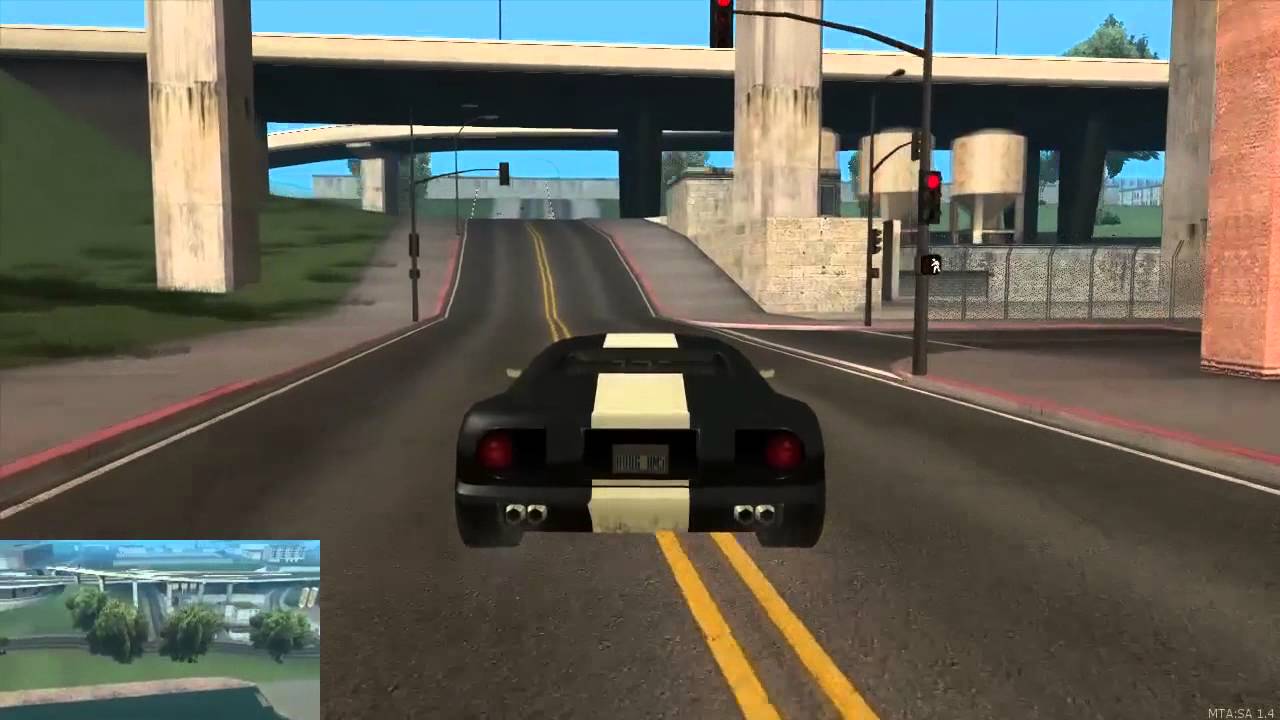 MTA: SA 1.4 - GTA V HUD v1 (WIP) - YouTube