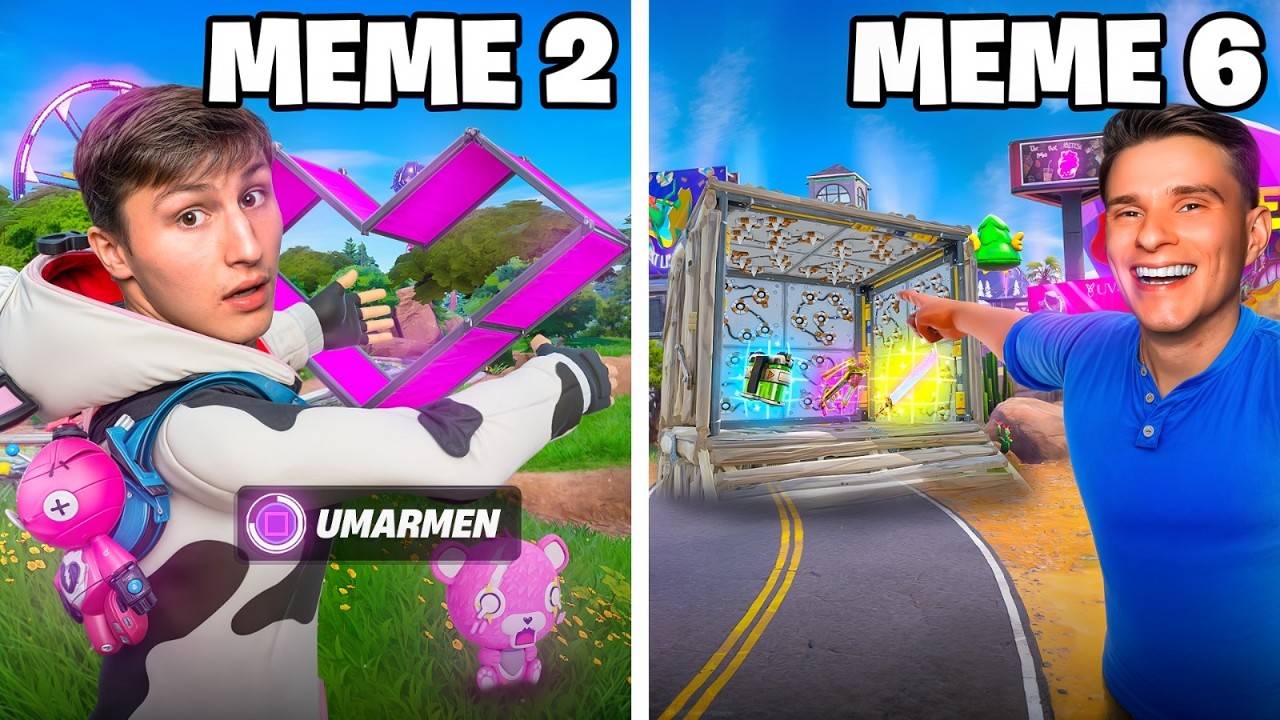 JONZY vs ALVI im MEME RACE...