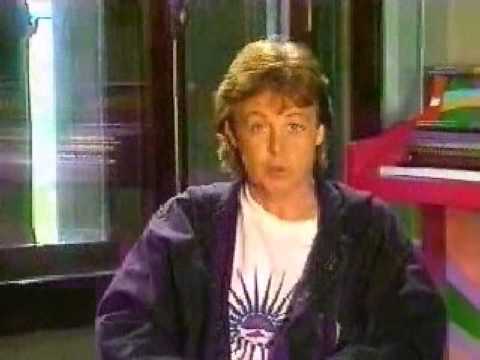 Paul McCartney made Promotion for a Live Concert for CD-ROM in Germany 1995