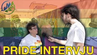 Maurits Rannevid intervjuar Pride-demonstranter