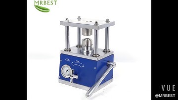 Hydraulic Crimper & Disassembling Machine for CR20XX Button Cells