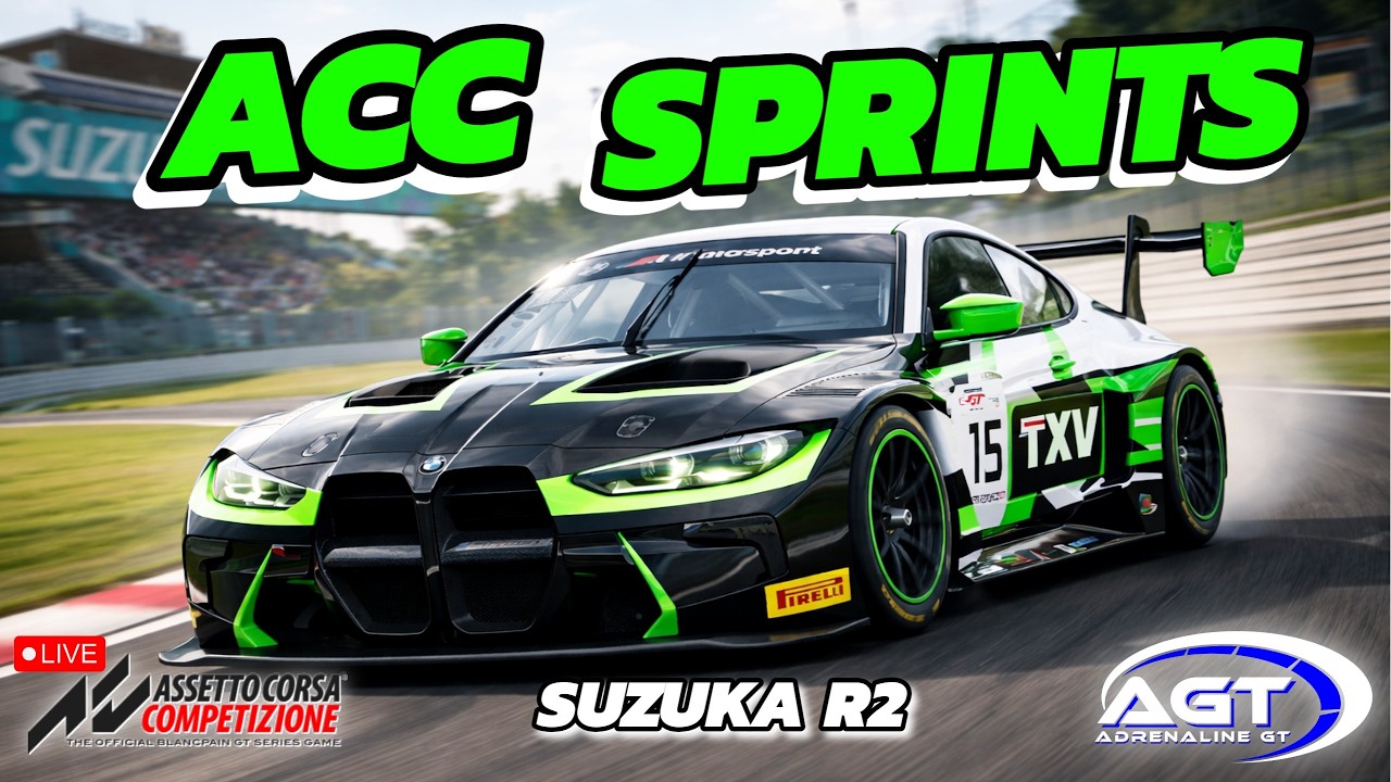 👽LIVE | ACC | 30 cars! Shweaty SPRINTS at SUZUKA🥵 | AGT R2