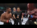 Mike Tyson vs. Hell Lucifer - EA Sports UFC 2 - Boxing Stars 🥊