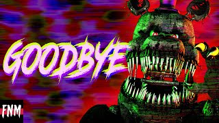 Video thumbnail of "FNAF SONG "Goodbye" (ANIMATED III)"