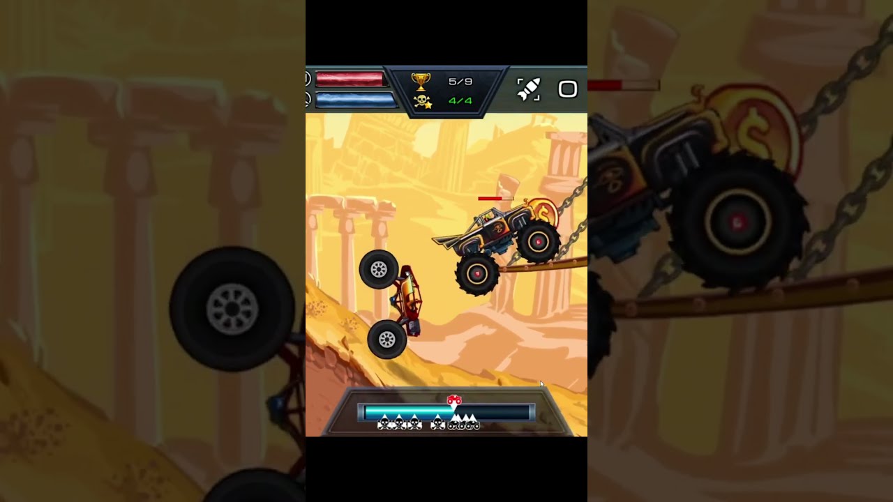 This Monster Truck Has NO MERCY Mad Challenge Shorts