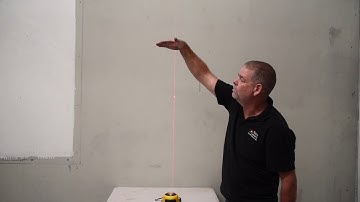 Unilevel UN671D Cross Line Laser vertical operation