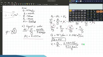 Fundamentals of Fluid Flow : Sample problems Part 3