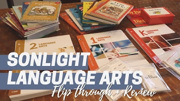 Sonlight Language Arts Flip-through & Review II Language Arts 1, 2, K Homeschool Curriculum