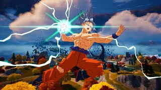 Smashing people in Fortnite