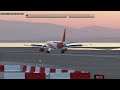 EASYJET A319 Landing AT GIBRALTAR