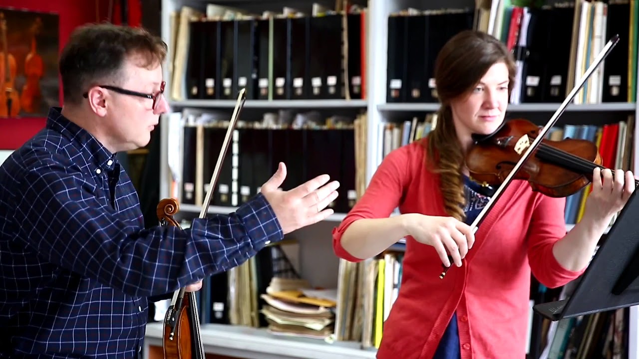 Bernard Zinck, Violin Professor, University of Wisconsin Milwaukee YouTube