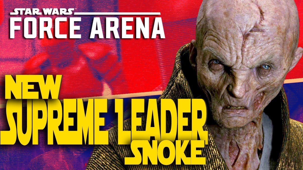 NEW Supreme Leader Snoke and Praetorian Guards! Star Wars Force Arena