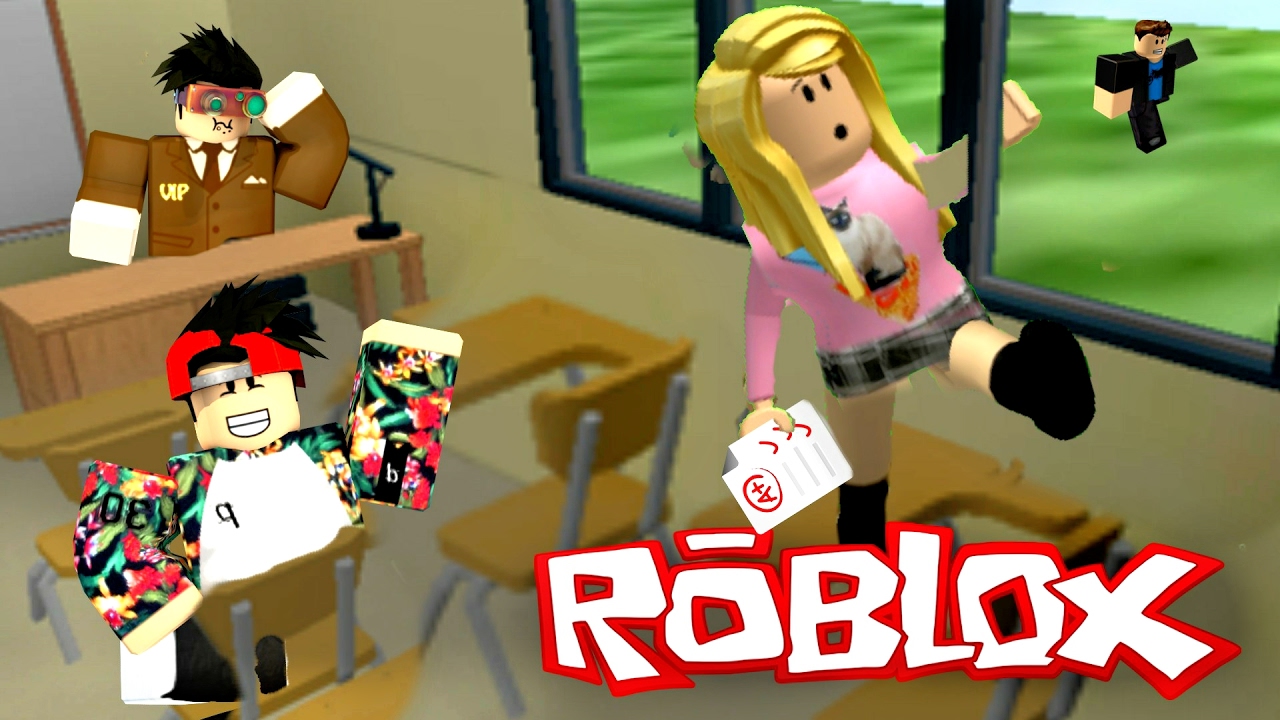 Running Away From School Roblox Roleplay Escape The School Obby Youtube - are you stupid obby vip roblox