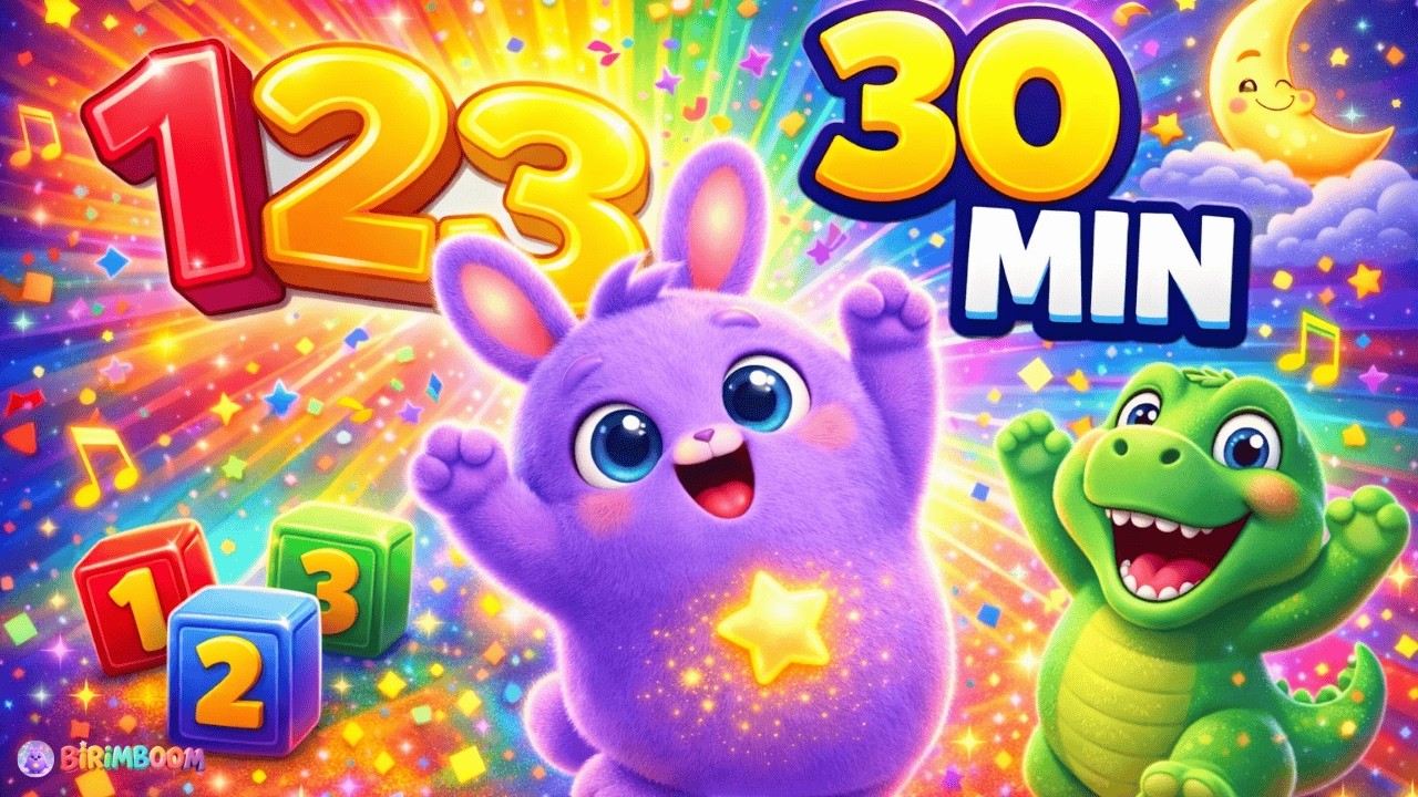 30 MIN Kids Songs! 🎉 Learn, Dance & Sleep | Fun Songs for Toddlers ...