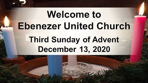 Third Sunday of Advent | December 13, 2020