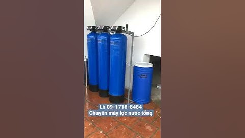 Chú Tỉnh Thanh Oai / hệ thống lọc nước giếng khoan xử lý màu mùi , độ đục , làm mềm nước