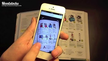 On-device image recognition by Moodstocks.